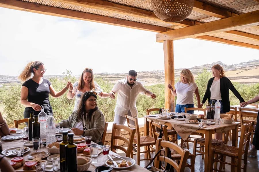 Στιγμές από το Tour in Mykonian Land